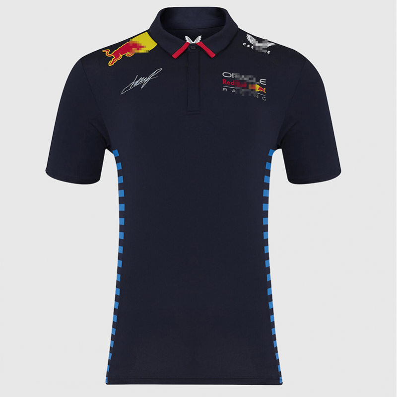 Polo Red Bull Racing F1 Racing Team Sergio Pérez #11 Negro 2024